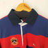 トミーヒルフィガー TOMMY HILFIGER ロゴ刺繍 2トーン ボーダーラガーシャツ メンズ JPN:M