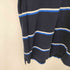 トミーヒルフィガー TOMMY HILFIGER ロゴ刺繍 ボーダーポロシャツ メンズ JPN:M