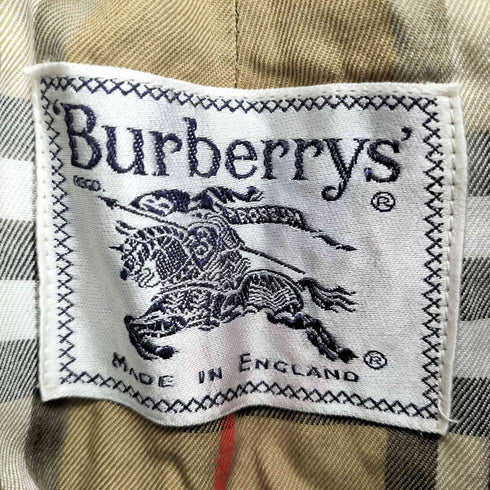 バーバリーズ BURBERRYS MADE IN ENGLAND裏地ノヴァチェックステンカラーコート レディース