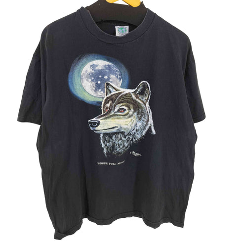 Environmental Artwear 90s アニマルプリント Tシャツ メンズ import:L