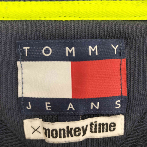 トミージーンズ tommy jeans 別注 SAILING GEAR フラッグ刺繍 クルーネックスウェット メンズ JPN:M