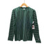 チャンピオン Champion 刺繍タグ REVERSE WEAVE T-SHIRT HEAVY WEIGHT JERSEY リバースウィーブ ストライプ カットソー ロンT 袖目付き メンズ import:M