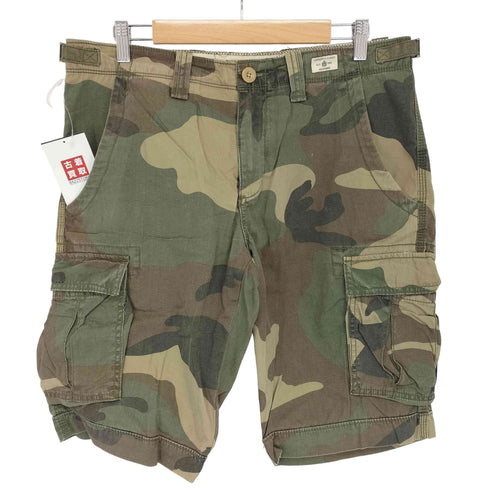 トミーヒルフィガー TOMMY HILFIGER カモ柄カーゴショーツ メンズ US:34-35