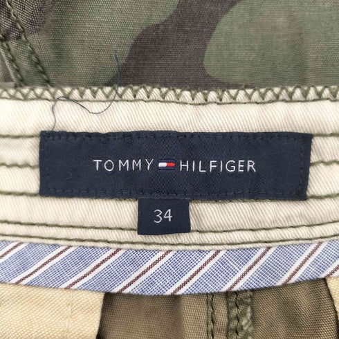 トミーヒルフィガー TOMMY HILFIGER カモ柄カーゴショーツ メンズ US:34-35
