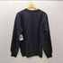 チャンピオン Champion 黒単 復刻 AUTHENTIC AMERICAN メッシュ ロゴ プリント スウェット 裏起毛 袖目付き メンズ import:L