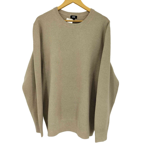 ユニクロ UNIQLO ウォッシャブルミラノリブクルーネックセーター メンズ JPN:XXL