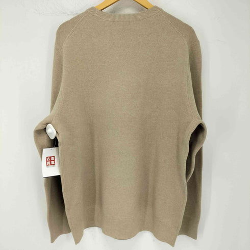 ユニクロ UNIQLO ウォッシャブルミラノリブクルーネックセーター メンズ JPN:XXL