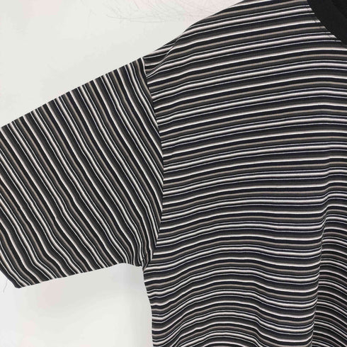 アーバンリサーチドアーズ URBAN RESEARCH DOORS マルチボーダーショートスリーブ Tシャツ メンズ JPN:L