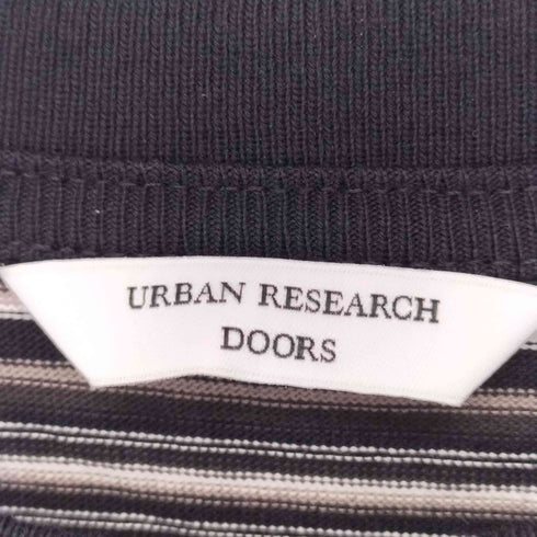 アーバンリサーチドアーズ URBAN RESEARCH DOORS マルチボーダーショートスリーブ Tシャツ メンズ JPN:L