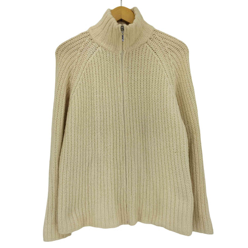 コムサデモードメン COMME CA DU MODE MEN ウール ジップアップ ニット メンズ