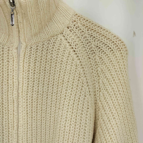 コムサデモードメン COMME CA DU MODE MEN ウール ジップアップ ニット メンズ