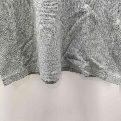 チャンピオン Champion 刺繍タグ REVERSE WEAVE リバースウィーブ カレッジプリント ヘンリーネック 猫目ボタン カットソー ロンT 袖目付き メンズ import:M