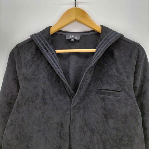 アーペーセー A.P.C. ポーランド製 ベロアセーラーカラーワンピース レディース import:S