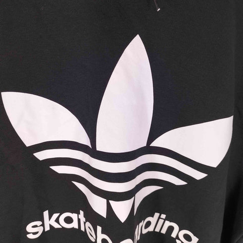 アディダス adidas Skateboarding トレフォイルロゴプリント プルオーバーパーカー メンズ JPN:L