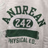 チャンピオン Champion ANDREAN アンドリアン カレッジプリント ナンバリング 242 リバーシブル ダブルフェイス ラガーシャツ ロンT 七分袖 袖目付き メンズ