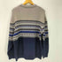 ビューティーアンドユースユナイテッドアローズ BEAUTY & YOUTH UNITED ARROWS パネルジャガードクルーネックニット メンズ JPN:XL
