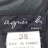 アニエスベー agnes b. ベロアワンピース レディース 38
