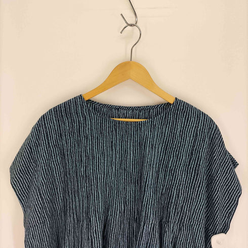 コイビトミサキ koibito misaki 25SS ストライプ柄 胸元 ピンタック チュニック レディース M~L