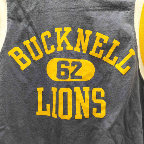 チャンピオン Champion PROCESSED SPORTSWEAR 復刻 小文字ランタグ BUCKNELL バックネル ナンバリング 62 カレッジプリント リブ切替 カットソー ロンT 袖目付き メンズ import:M