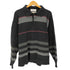 ナノユニバース NANO universe Griffin Hartland ストライプニットポロシャツ メンズ JPN:L