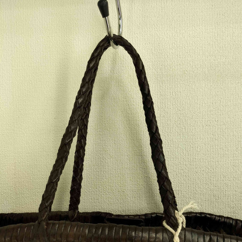 DRAGON DIFFUSION TRIPLE JUMP SMALL レザー 編み込み トートバッグ レディース