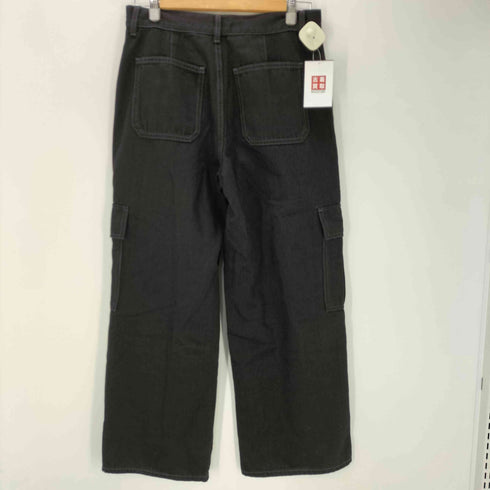 ジーユー GU ミドルライズカーゴジーンズ レディース JPN:L
