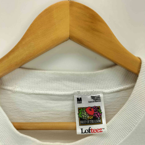 フルーツオブザルーム FRUIT OF THE LOOM MADE IN USA TREASURES フロントプリントクルーネックS/S Tシャツ メンズ import:M