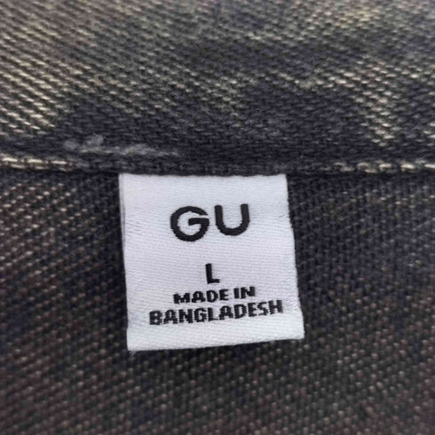 ジーユー GU ウォッシュドシャツ メンズ JPN:L
