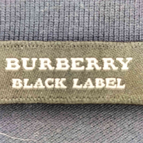 バーバリーブラックレーベル BURBERRY BLACK LABEL ロゴ刺繍 ポロシャツ メンズ 3