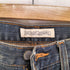 BILL WALL DENIM MADE IN USA フレアデニムパンツ 花 Y2K レディース US:26-27
