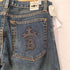 BILL WALL DENIM MADE IN USA フレアデニムパンツ エンブレム Y2K レディース US:26-27