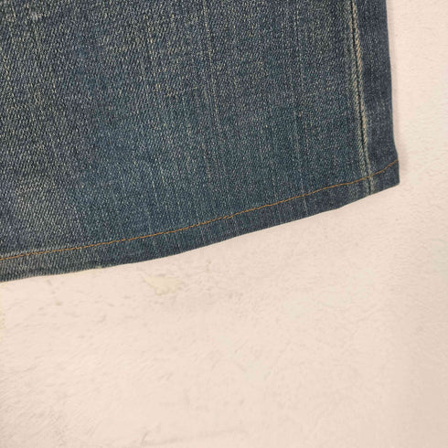 BILL WALL DENIM MADE IN USA フレアデニムパンツ エンブレム Y2K レディース US:26-27