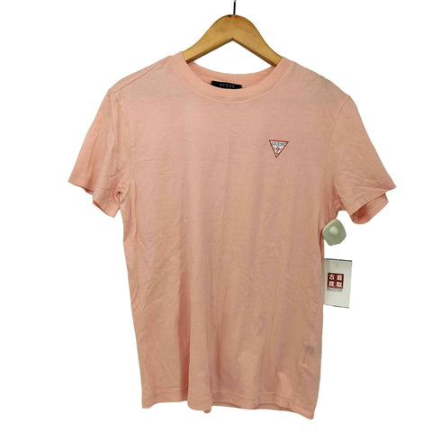 ゲス GUESS ロゴプリント ショートスリーブ クルーネックTシャツ メンズ import:M