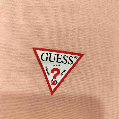 ゲス GUESS ロゴプリント ショートスリーブ クルーネックTシャツ メンズ import:M