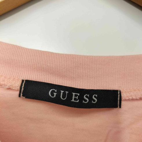 ゲス GUESS ロゴプリント ショートスリーブ クルーネックTシャツ メンズ import:M