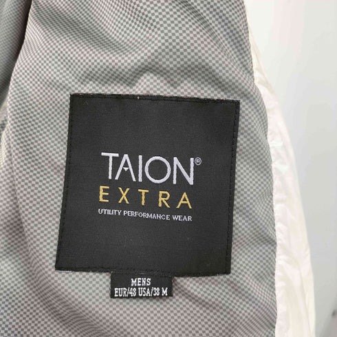 タイオン TAION クルーネックインナーダウン メンズ