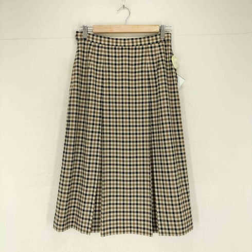 アクアスキュータム AQUASCUTUM ガンクラブチェック プリーツスカート レディース 11