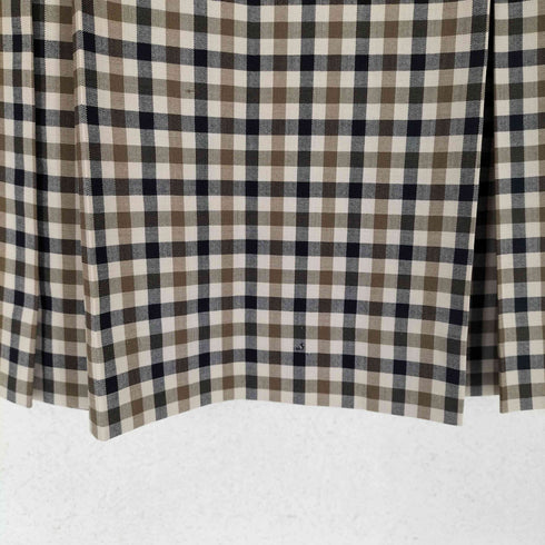 アクアスキュータム AQUASCUTUM ガンクラブチェック プリーツスカート レディース 11