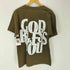 イグザンプル EXAMPLE GOD BLESS YOU 両面プリント クルーネックTシャツ メンズ JPN:L