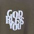 イグザンプル EXAMPLE GOD BLESS YOU 両面プリント クルーネックTシャツ メンズ JPN:L