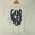 イグザンプル EXAMPLE GOD BLESS YOU 両面プリント クルーネックTシャツ メンズ JPN:XL
