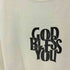 イグザンプル EXAMPLE GOD BLESS YOU 両面プリント クルーネックTシャツ メンズ JPN:XL