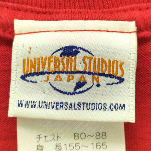 ユニバーサルスタジオジャパン UNIVERSAL STADIOS JAPAN 90S USA製 キャラクタープリントクルーネックTシャツ メンズ import:S