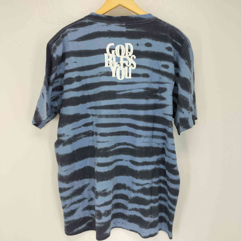 イグザンプル EXAMPLE GOD BLESS YOU タイダイ プリントクルーネックTシャツ メンズ JPN:XL