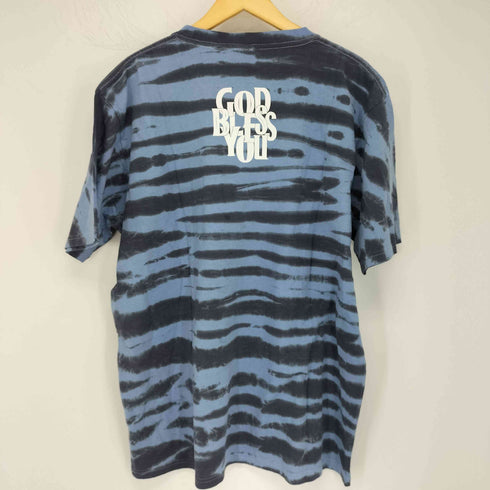 イグザンプル EXAMPLE GOD BLESS YOU タイダイ プリントクルーネックTシャツ メンズ JPN:XL