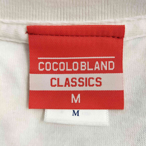 ココロブランド COCOLO BLAND バックプリントTシャツ メンズ JPN:M