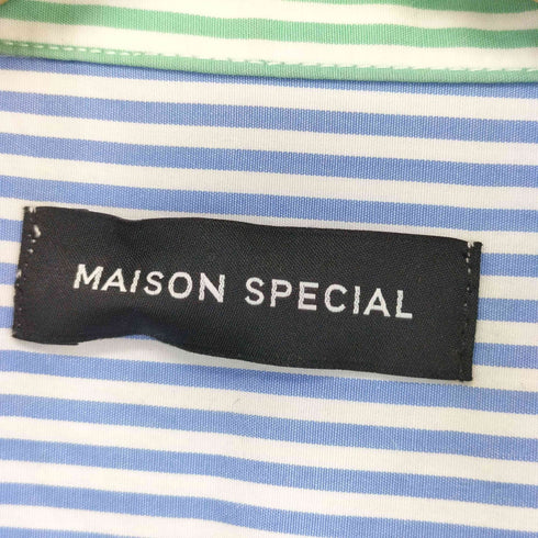 メゾンスペシャル MAISON SPECIAL ボックスオーバーシャツ レディース FREE