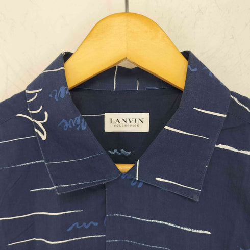 ランバンコレクション LANVIN COLLECTION 総柄ショートスリーブシャツ メンズ import:L
