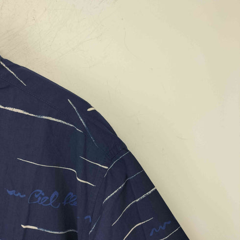 ランバンコレクション LANVIN COLLECTION 総柄ショートスリーブシャツ メンズ import:L