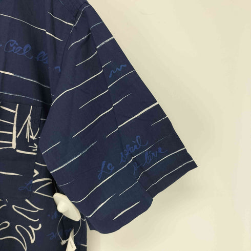 ランバンコレクション LANVIN COLLECTION 総柄ショートスリーブシャツ メンズ import:L